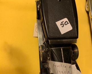#77 model car Frankin Mint 1930 cadillac model $50.00