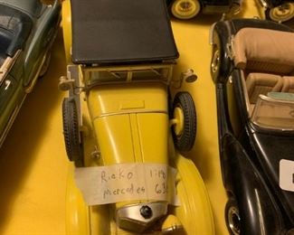 #78 model car Rieko 1:18 Mercedes 630 k model $40.00