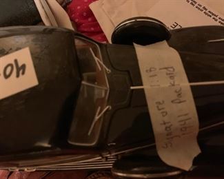 #79 model car signature 1:18 1941 Packard model $40.00