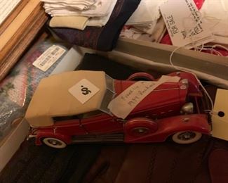 #83 model car Frankline mint 1:18 1934 Packard model $50.00