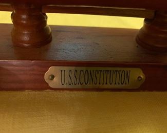 #93 model USS constitution model ship $40.00