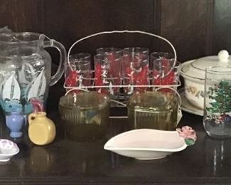 Vintage and antique dishes