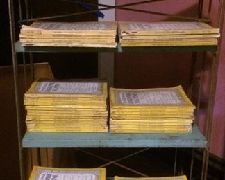 National Geographic magazines. From 1920’s through 1990’s. Not complete sets.