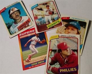 Large selection of Baseball Cards