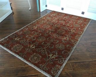 Uttermost brand rug - wool approx. 5' x 7' - retails for $1200