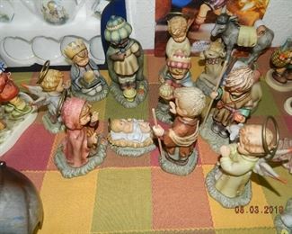 Hummel Nativity scene