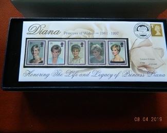 Princess Diana stamps