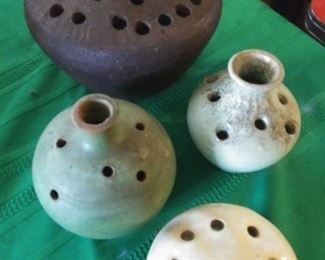 NC Pottery Frogs