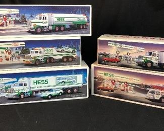 One of many Hess truck lots.  Almost all still in boxes.