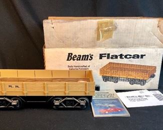 Jim Beam Flatcar Decanter