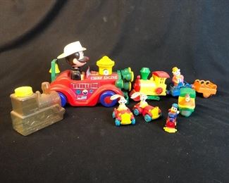 Plastic toy lot