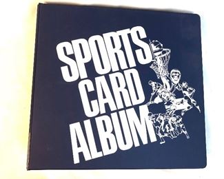 One of 3 Sports Card Album lots