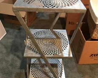antique metal table