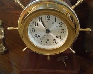 Seth Thomaas nautical clock