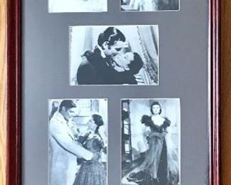 Gone With The Wind framed movie scene collection