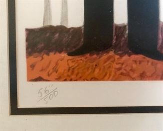 "Wine Tasting" by Guy Buffet.  Limited Edition Print. 56/500