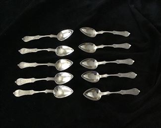 Sterling Spoon Set