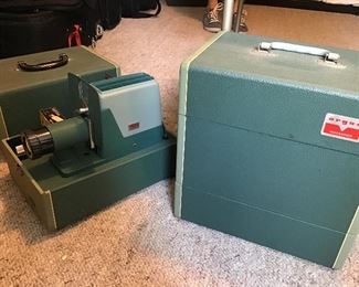 Vintage Argus Slide Projector and Magazine Holder