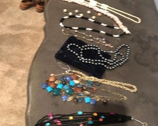 small portion of costume jewelry