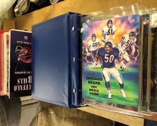 part of collection of media books for every NFL team.  Also lots of  NFL and MLB autograph pictures