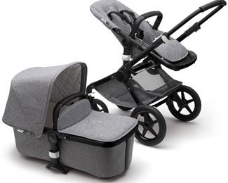 Infant Bugaboo Fox Classic Complete Stroller With Bassinet, Size One Size - Grey