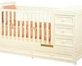 Athena Daphne Convertible Crib and Changer, White [Baby Product] MPN: 661W