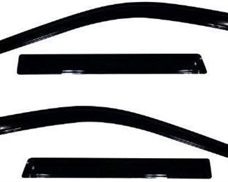 Auto Ventshade 94252 Original Ventvisor Side Window Deflector Dark Smoke, 4-Piece Set for 2011-2018 Jeep Grand Cherokee