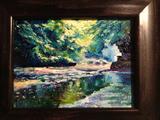 Deep Green River by Shirley Hunsberger OOC