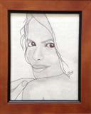 NC Senior ARTS - "Hallie" ART Work by John Johnson - student of Art Adventure class