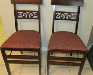 Vintage Stakmore Folding Chairs