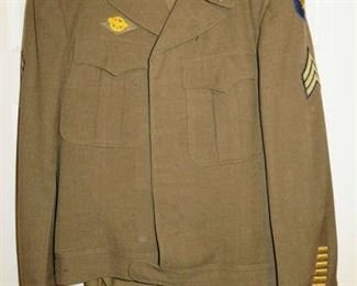 WWll Military Army Uniform 