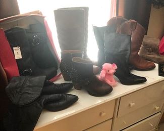 BOOTS and SHOES