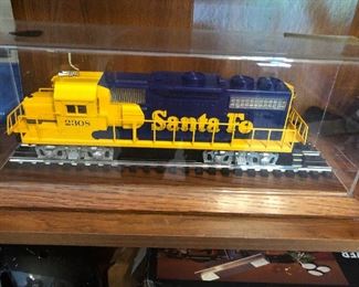 Santa Fe model train 