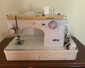 Elna sewing machine                                                                                                                                                                                                                                                                                                                                                                                                                                                                                                                                                                                                                                                                                                                                                                                                                                                                                                                                                                                                                     