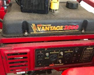 generator Vantage 3500 you need this for when civil order collapses and . . . okay you get it