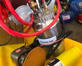  Very complicated, very involved margarita making machine OR a Smoke-Tek EVAP Smoke Machine Diagnostic Emissions Vacuum Leak DetectorTester 