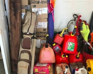 You will never want for gas cans after this sale. There will never be a day when you say to yourself, "I wish I had a gas can!" because, lo, you have been to a Bees Knees Estate Sale
