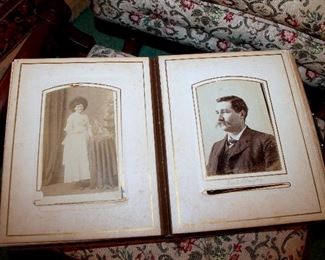 Victorian photo album