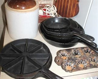 Cast iron including Griswold