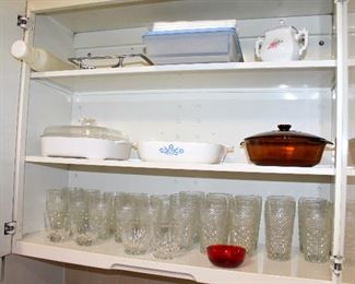Corningware, glasses, and more!