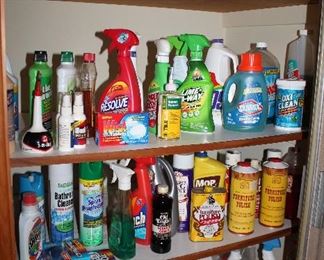Cleaning supplies / chemicals