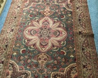 antique rug with authentic certificate  60 years plus