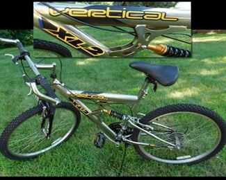 Vertical XL2 Full Suspension Bicycle.