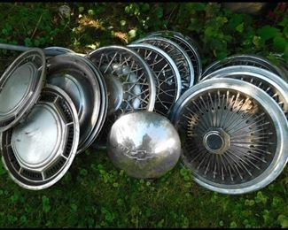 Our Hub Cap Collection.
