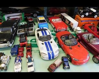 More Die Cast Toy Cars.