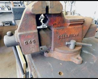 Columbian Bench Vise.