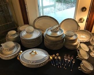 Theodore Haviland Limoges (France) Pattern Ambazac, also known as Monterey.