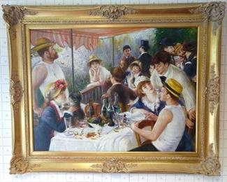 Original Renoir! Umm hmm.                                          ANYWAY, it's a good oil copy, nicely framed too!