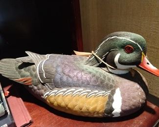 Jules A. Bouillet hand painted limited edition  wood duck, 3426/5000.
