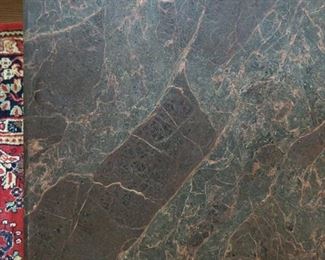 Beautiful veining on the marble from the coffee table. We all love a good veiny thing in our house!